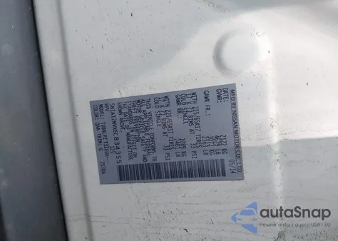 2014 Nissan Rogue S из США, поврежденный, VIN 5N1AT2MVXEC834355